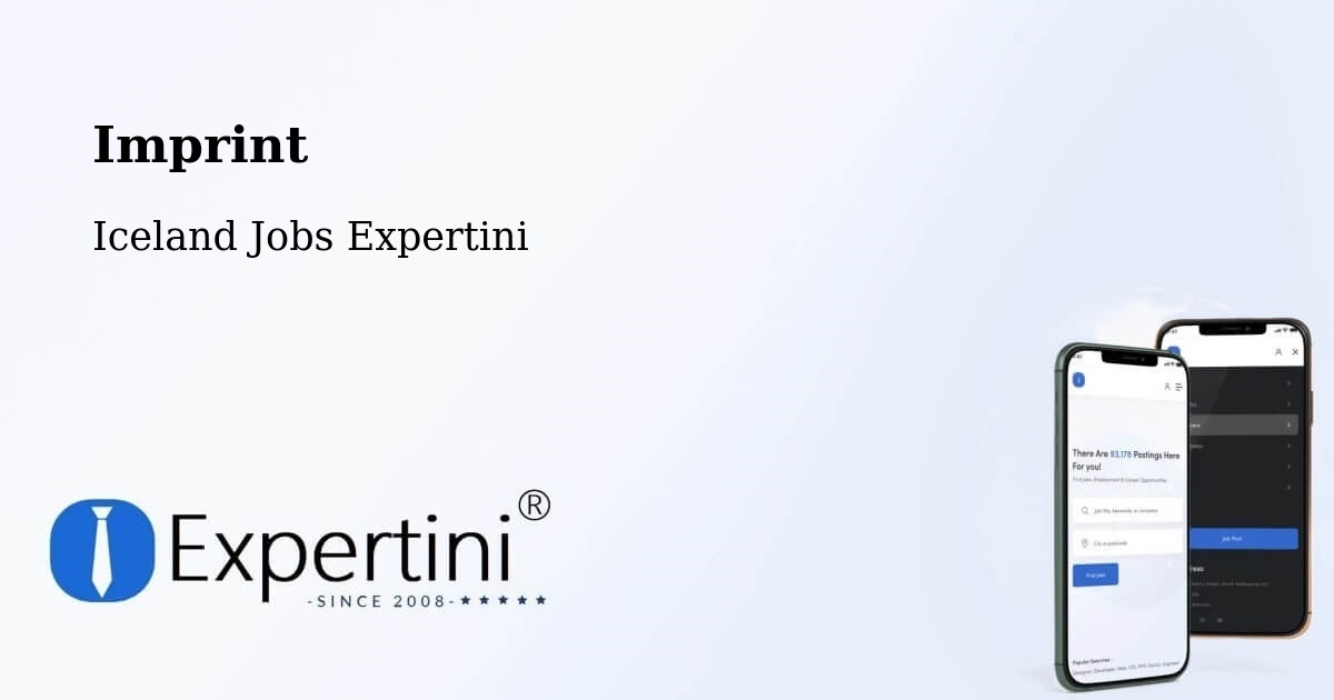 Imprint – Laugar - Iceland Jobs Expertini